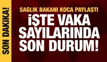 Son dakika: 15 Aralık koronavirüs tablosu açıklandı!