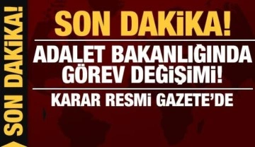 Son dakika: Adalet Bakanlığı'nda görev değişimi: Yeni Adalet Bakanı Bekir Bozdağ