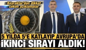 Son dakika... Bayraktar: 5 yılda 5 katlayıp Avrupa'da ikinci sıraya yükseldik...