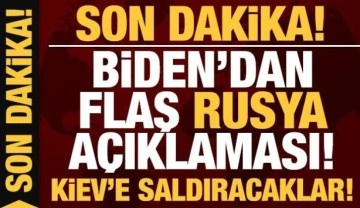 Son dakika: Biden'dan flaş Rusya açıklaması!