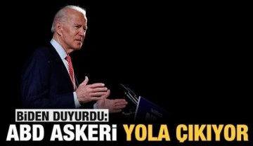 Son dakika: Biden'dan Rusya'ya gözdağı: ABD askeri yola çıkıyor!