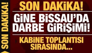 Son dakika: Gine-Bissau'da darbe girişimi!