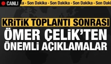 Son dakika haberi: AK Parti Sözcüsü Çelik'ten önemli açıklamalar!