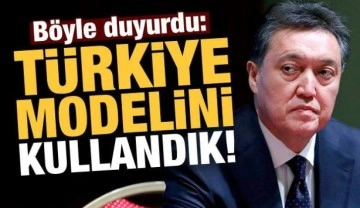 Son dakika haberi... Böyle duyurdu: Türkiye modelini kullandık!