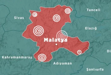Son dakika : Malatya'nın Pütürge ilçesinde 4.7 büyüklüğünde deprem meydana geldi