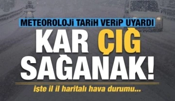 Son dakika... Meteoroloji salı gününü işaret etti! Dikkat: Kar, çığ, sağanak!