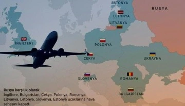 Son dakika... Rusya 4 ülkeye daha hava sahasını kapattı