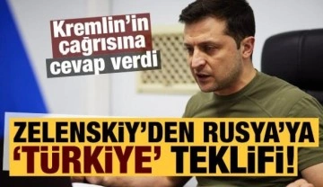 Son dakika: Zelenskiy'den Rusya'ya müzakere cevabı! Türkiye'yi işaret etti...