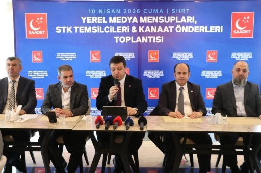 Saadet Partisi Genel Başkanı Arıkan: &ldquo;Siirt&rsquo;te Ağır Sanayi Hamlesi Başlatacağız&rdquo;