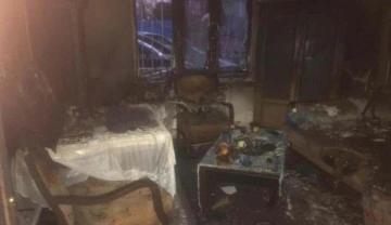 Tekirdağ'da ev yangını: 1 ölü