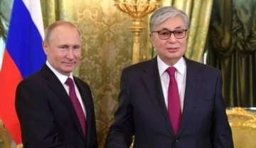 Tokayev ile Putin Kazakistan'ı görüştü
