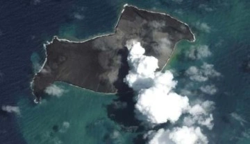 Tonga'da patlama sonrası duman bulutu 55 kilometre yüksekliğe çıktı