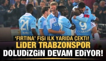 Trabzonspor doludizgin devam ediyor