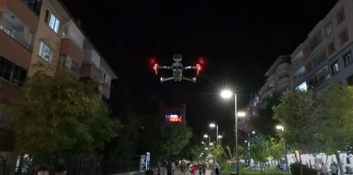 Trafik denetimi g&ouml;ky&uuml;z&uuml;nden yapılıyor