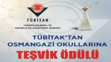 TÜBİTAK&#039;tan Bursa&#039;ya teşvik ödülü