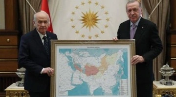 'Türk Dünyası' haritası pozu şimdi de Yunanistan'ı rahatsız etti