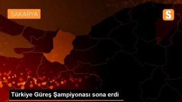 Türkiye Güreş Şampiyonası sona erdi