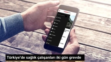 Türkiye'de sağlık çalışanları iki gün grevde