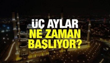 Üç aylar ne zaman başlıyor? 2022 Receb, Şaban ve Ramazan ayı takvimi...