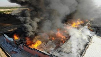 Harran Üniversitesi&#039;nde yangın!