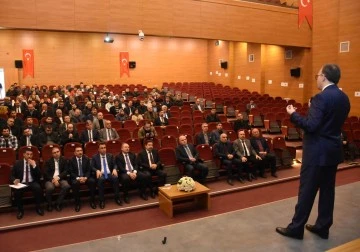 Vali Kızılkaya Okul Müdürleri İle Bir Araya Geldi