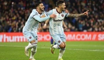 West Ham, C.Palace engelini 3 golle geçti!