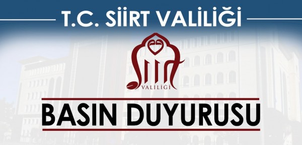 YASAKLAMA KARARINA İLİŞKİN BASIN DUYURUSU 