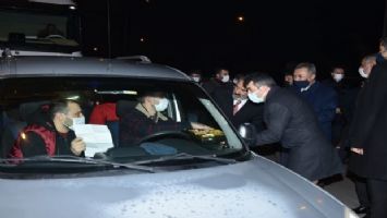 Yavuz Bingöl&#039;den polislere çorba ikramı