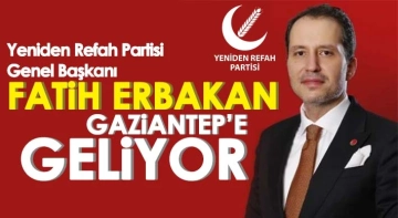 Yeniden Refah Partisi Gaziantep milletvekili adaylarını tanıtıyor