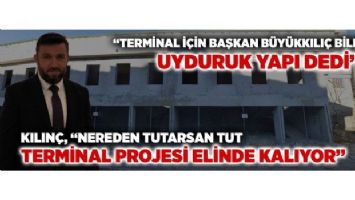 Yeniden Refah Partisi&#039;nden terminal eleştirisi (ÖZEL HABER)