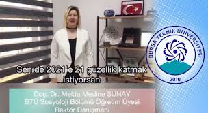 BURSA TEKNİK ÜNİVERSİTESİNDEN 2021 YILINA ÖZEL PROJE